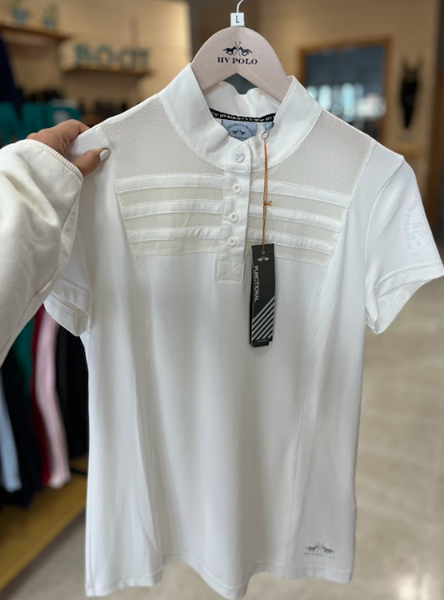 POLO ARON HORSE PILOT WOMAN BLANCO